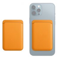 MagSafe kožená peňaženka na iPhone - Žltá
