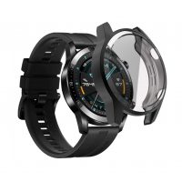 Ochranný kryt pre Huawei Watch GT 2 - Čierny, 46 mm
