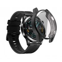 Ochranný kryt pre Huawei Watch GT 2 - Čierny, 46 mm