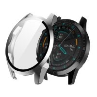 Ochranný kryt pre Huawei Watch GT 2 - Strieborný, 46 mm