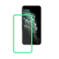 Svietiace ochranné sklo pre iPhone 11 Pro, XS a X - Zelené