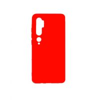 Silikónový kryt pre Xiaomi Mi Note 10 a 10 Pro - Červený