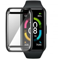 Ochranný kryt pre Huawei Band 6, 7 a Honor Band 6 - Čierny