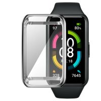 Ochranný kryt pre Huawei Band 6, 7 a Honor Band 6 - Strieborný