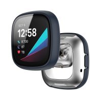 Ochranný kryt pre Fitbit Versa 3 a Sense - Tmavo modrý