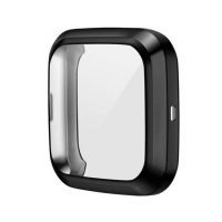 Silikónový kryt pre Fitbit Versa 2 - Čierny
