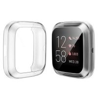 Silikónový kryt pre Fitbit Versa Lite - Transparentný