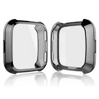 Silikónový kryt pre Fitbit Versa - Čierny