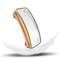 Silikónový kryt pre Fitbit Inspire a Inspire HR - Ružovo zlatý