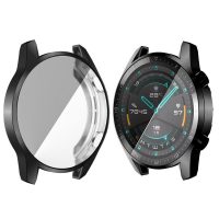 Silikónový kryt pre Huawei Watch GT2 46mm - Čierny