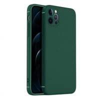Silikónový kryt pre iPhone 14 Pro - Tmavo zelený