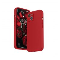 Silikónový kryt pre iPhone 14 Plus - Červený