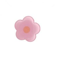 Pop Socket držiak na mobilný telefón - Kvetina, ružová