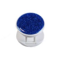 Pop Socket držiak na mobilný telefón - Glitrový, modrý