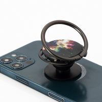 Pop Socket držiak na mobilný telefón - Galaxia, zelená