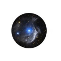 Pop Socket držiak na mobilný telefón - Galaxia, hviezdy