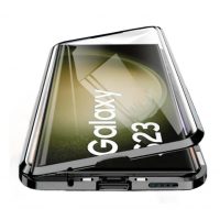 Magnetický kryt pre Samsung Galaxy S23 5G - Čierny