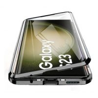 Magnetický kryt pre Samsung Galaxy S23 Plus 5G - Čierny