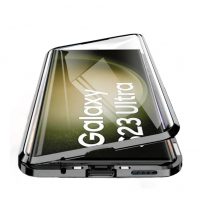 Magnetický kryt pre Samsung Galaxy S23 Ultra 5G - Čierny
