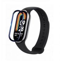 Ochranná fólia s čiernym okrajom pre Xiaomi Mi Band 8