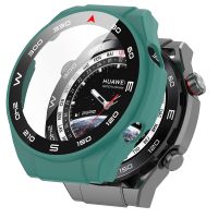 Ochranný kryt pre Huawei Watch Ultimate - Tmavo zelený
