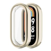 Silikónový kryt pre Xiaomi Mi band 8 - Béžový