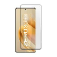 Ochranné sklo pre Infinix Zero 30 5G - Čierne, zaoblené