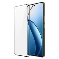 Ochranné sklo pre Realme 12 Pro+ 5G - Čierne, zaoblené