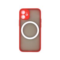 MagSafe silikónový kryt pre iPhone 11 - Červený