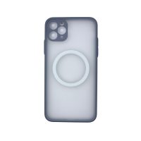 MagSafe silikónový kryt pre iPhone 11 Pro - Sivý