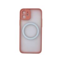 MagSafe silikónový kryt pre iPhone 12 mini - Ružový