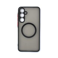 MagSafe silikónový kryt pre Samsung Galaxy A54 - Čierny