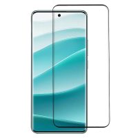 Ochranné sklo pre Xiaomi Redmi Note 14 Pro 5G - Čierne, zaoblené