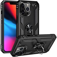 Armor silikónový kryt pre iPhone 13 Pro - Čierny