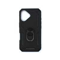 Armor silikónový kryt pre iPhone 16 - Čierny