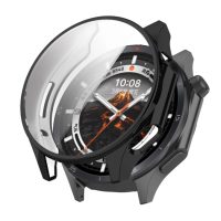 Silikónový kryt pre Oppo Watch X2 a OnePlus Watch 3 - Čierny