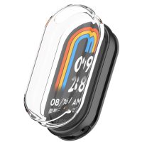 Silikónový kryt pre Xiaomi Smart Band 8 - Transparentní