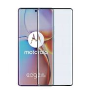 Ochranné sklo pre Motorola Edge 60 Pro - čierne, zaoblené