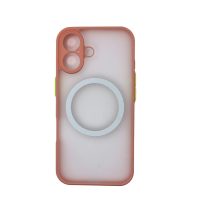 MagSafe silikónový kryt pre iPhone 17 - Ružový