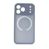 MagSafe silikónový kryt pre iPhone 17 Pro - Šedý