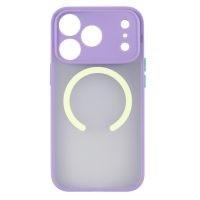 MagSafe silikónový kryt pre iPhone 17 Pro - Fialový