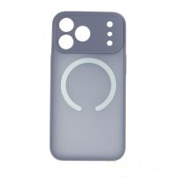 MagSafe silikónový kryt pre iPhone 17 Pro Max - Šedý