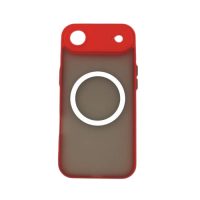 MagSafe silikónový kryt pre iPhone 17 Air - Červený