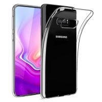Silikónový kryt pre Samsung Galaxy S10E - Priehľadný
