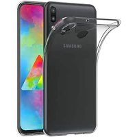 Silikónový kryt pre Samsung Galaxy M20, M205 - Priehľadný