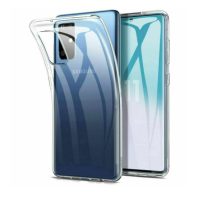 Silikónový kryt pre Samsung Galaxy S20 - Priehľadný