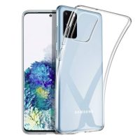 Silikónový kryt pre Samsung Galaxy S20+ - Priehľadný