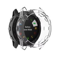 Silikónový rámček pre Garmin Fénix 7 - Transparentný