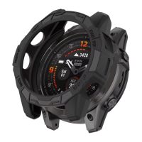 Silikónový rámik pre Garmin Epix Pro, 51 mm - čierny