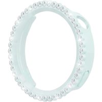 Ochranný rámček s kamienkami pre Huawei Watch GT 6 41mm - Zelený